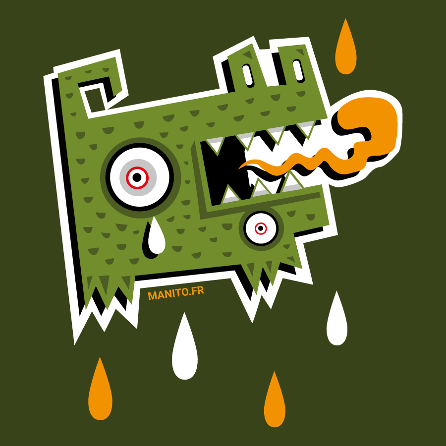 monstergreen Illustration Vector by Manito/Maneeto
