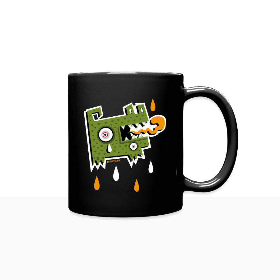 monstergreen mug design by Manito/Maneeto