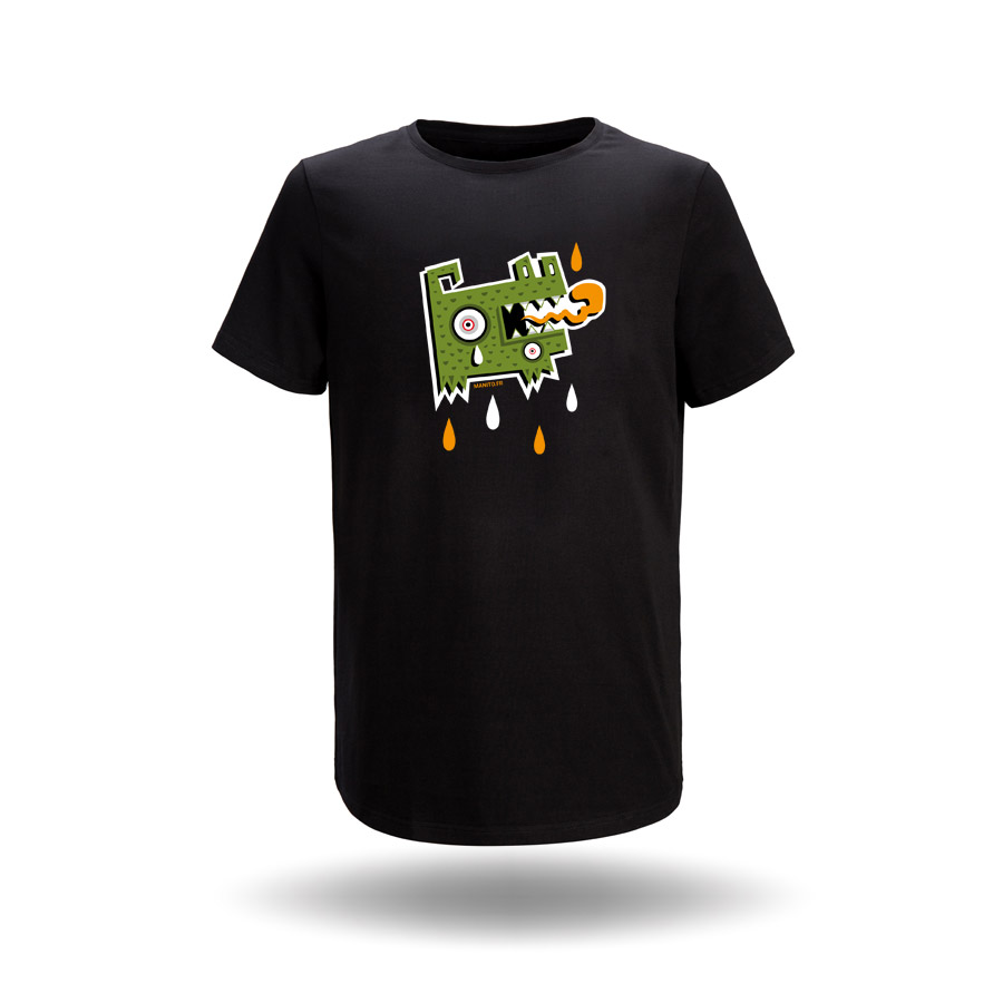 monstergreen tee shirt design by Manito/Maneeto