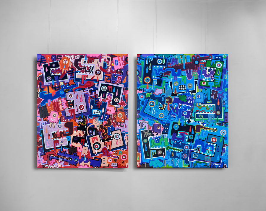 Frio-Caliento peinture by Manito/Maneeto
