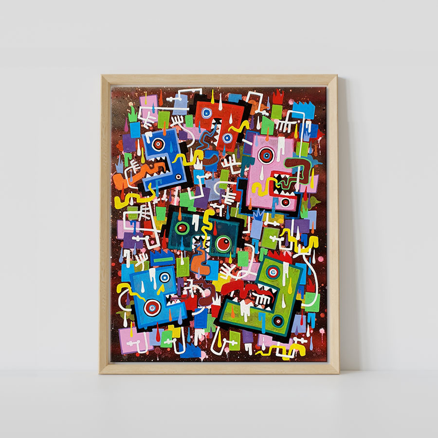 circus framed by Manito/Maneeto