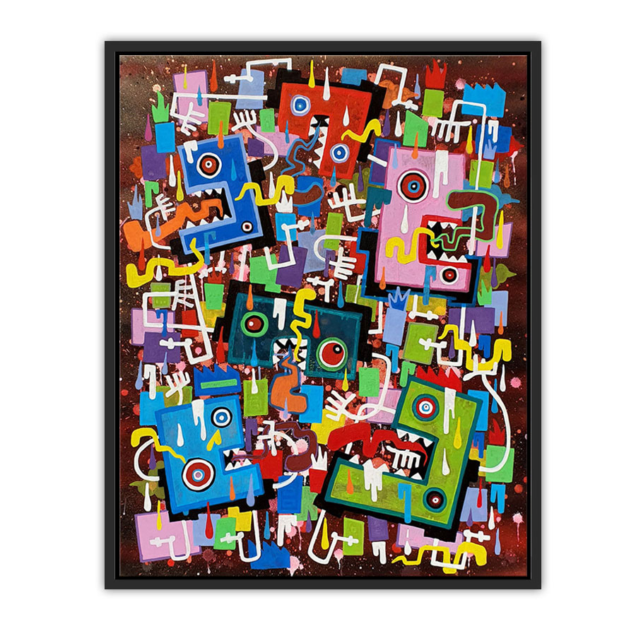 circus peinture by Manito/Maneeto