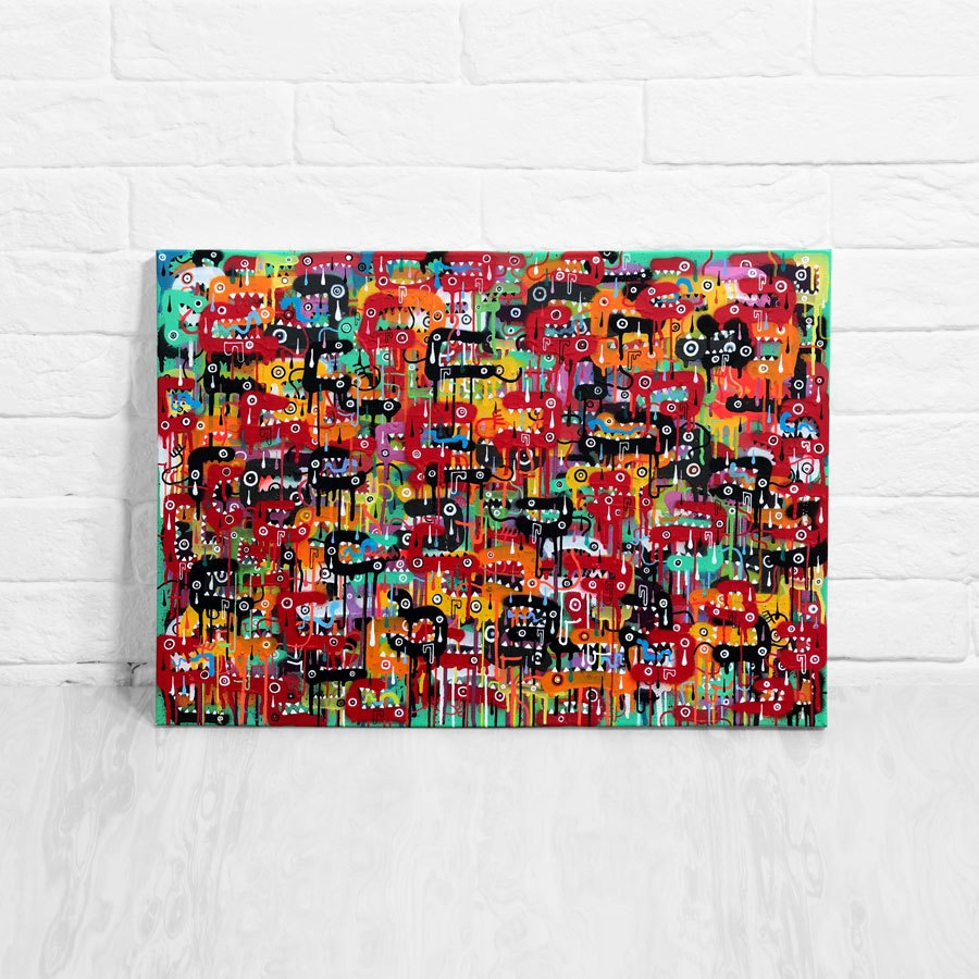 Flashy Boogy framed by Manito/Maneeto