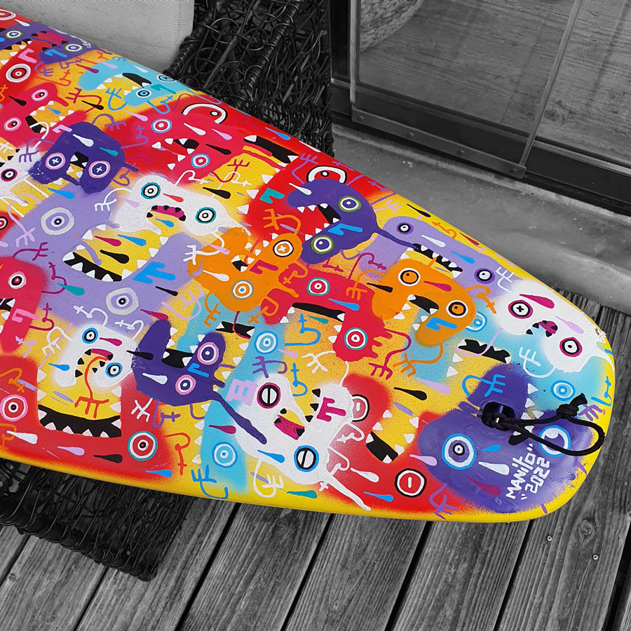 circus peinture by Manito/Maneeto