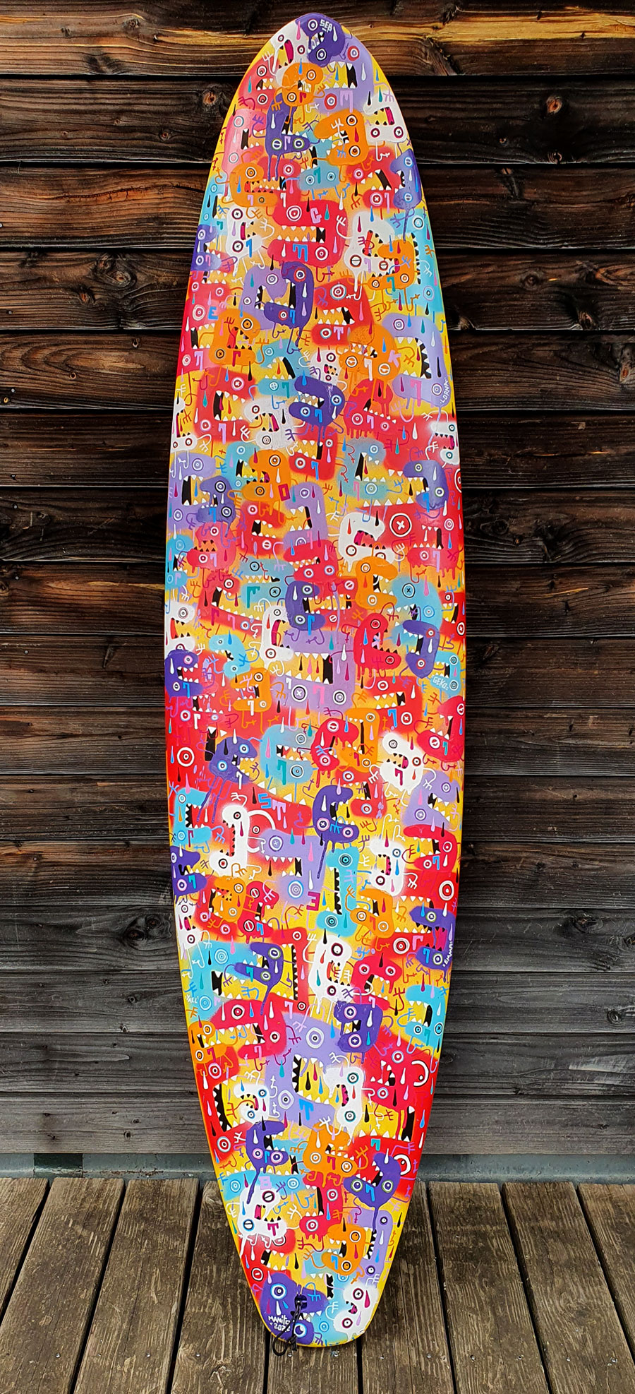 circus peinture by Manito/Maneeto