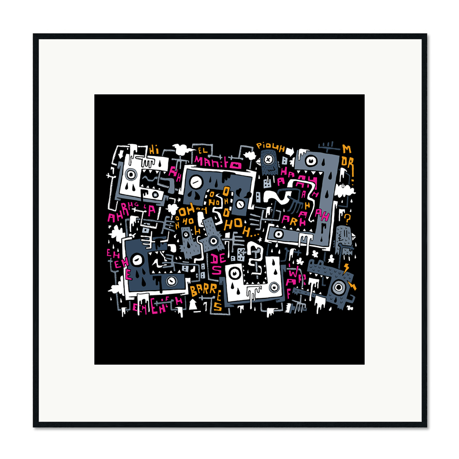 desbarres Art Framed by Manito/Maneeto