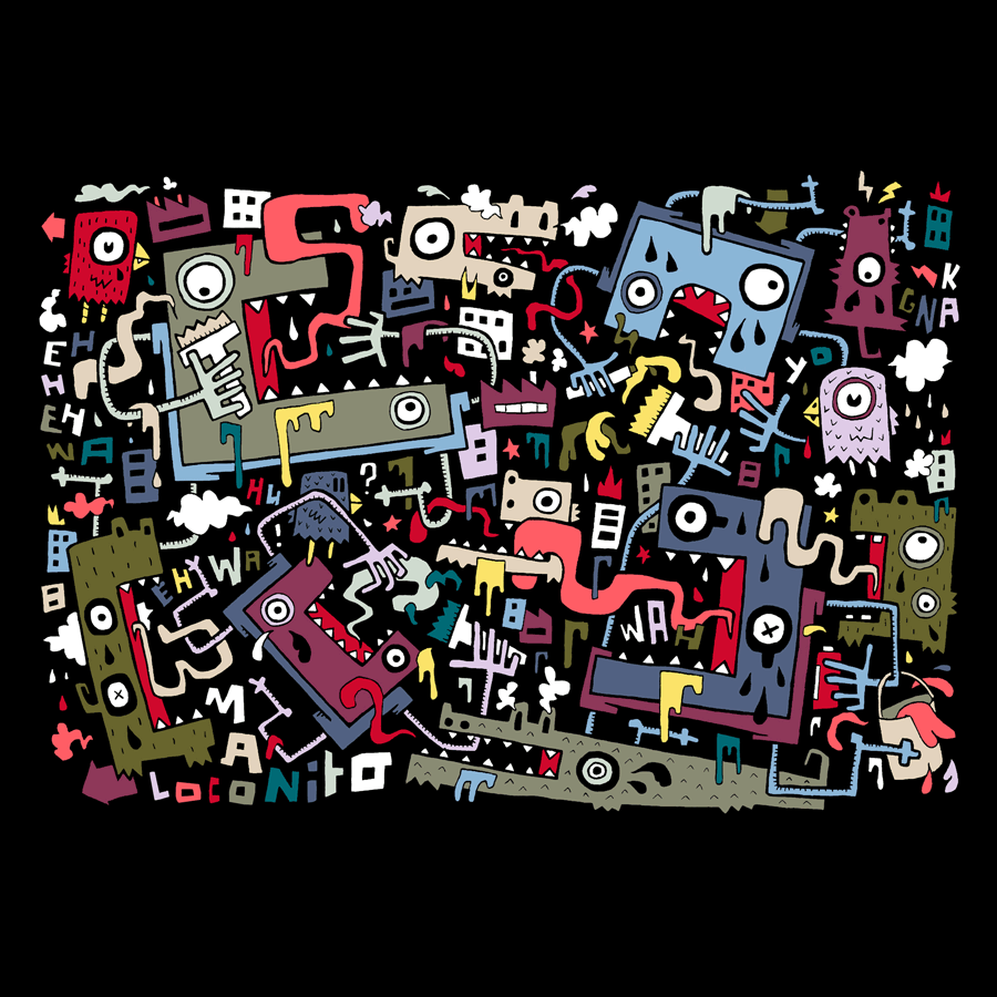loconito Illustration Vector by Manito/Maneeto