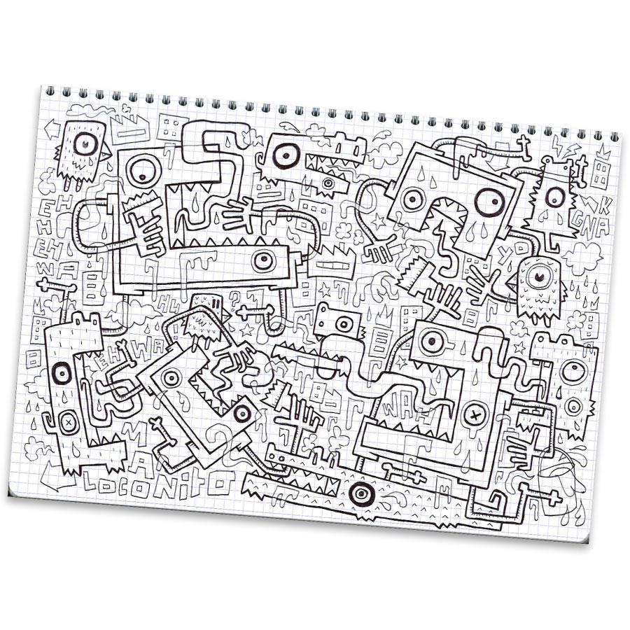 loconito drawing Vector by Manito/Maneeto
