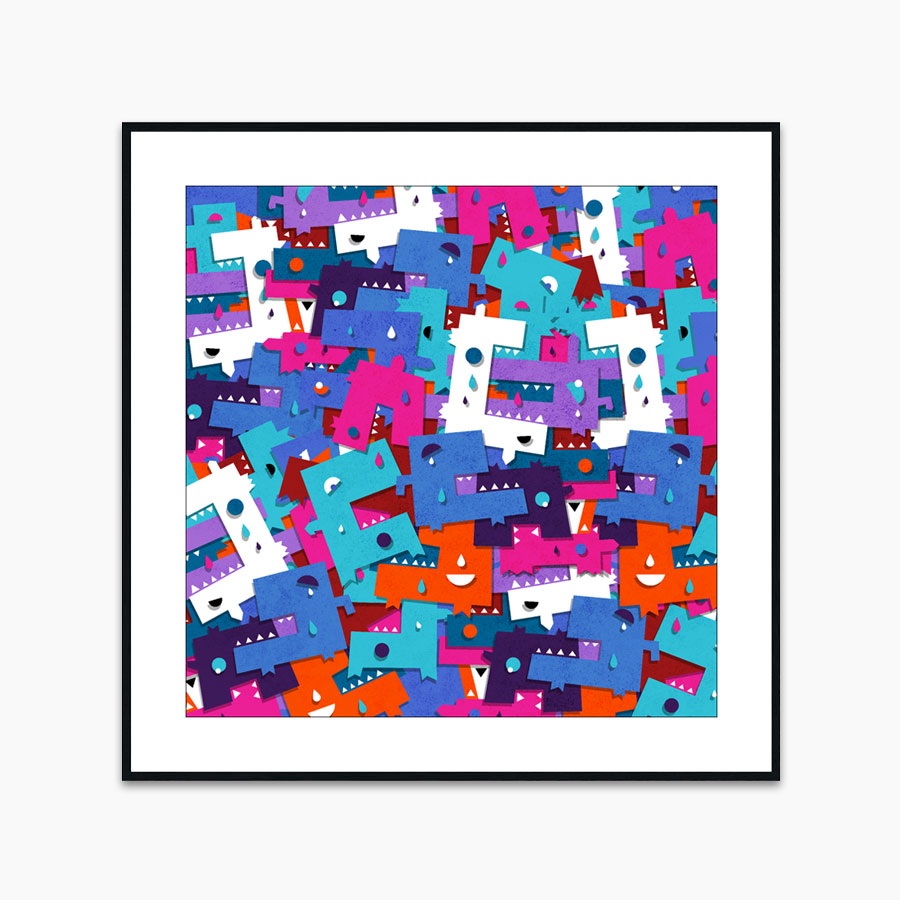 MonstroBloK Illustration Vector by Manito/Maneeto