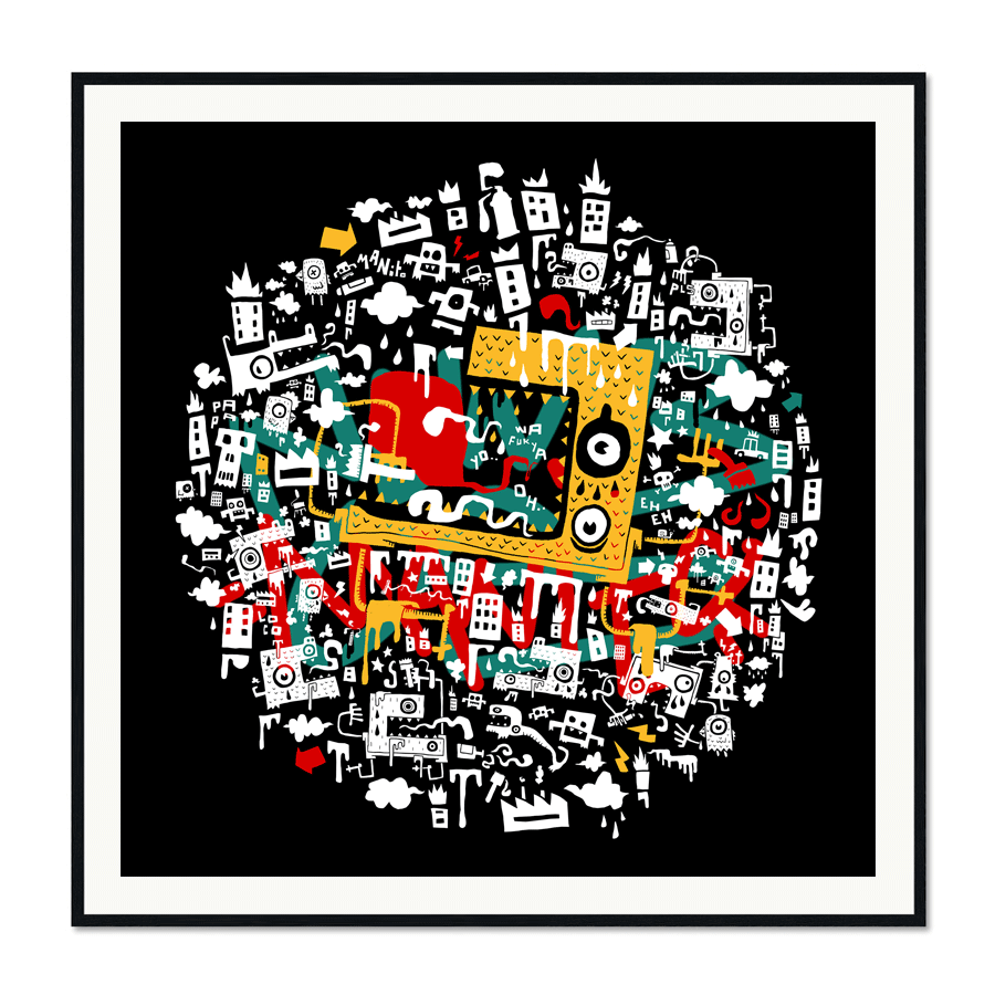 Poster 2k22 Art Framed by Manito/Maneeto